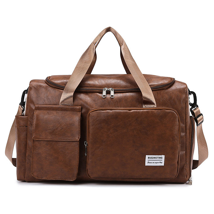 Haltbare Vintage-Leder-Reisetasche Karnz