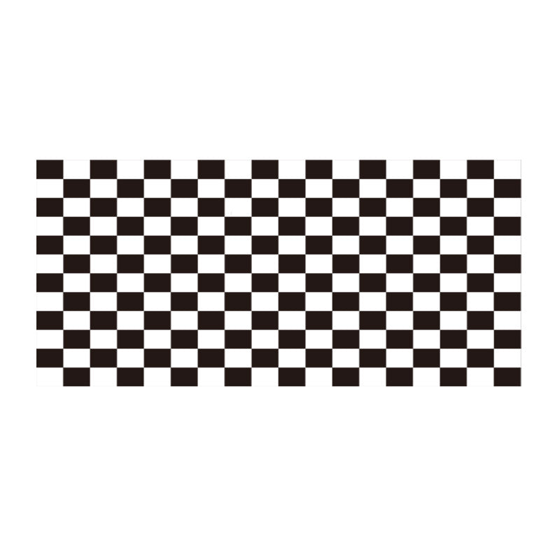 Flachgewebter geometrischer Läufer für Schlafzimmer und Flur