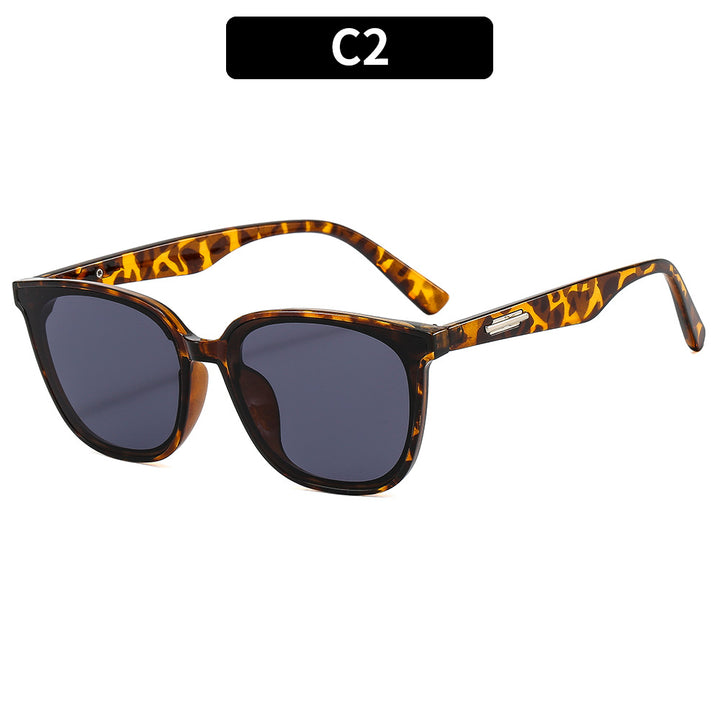 Elegante Übergroße Katzenaugen-Sonnenbrille
