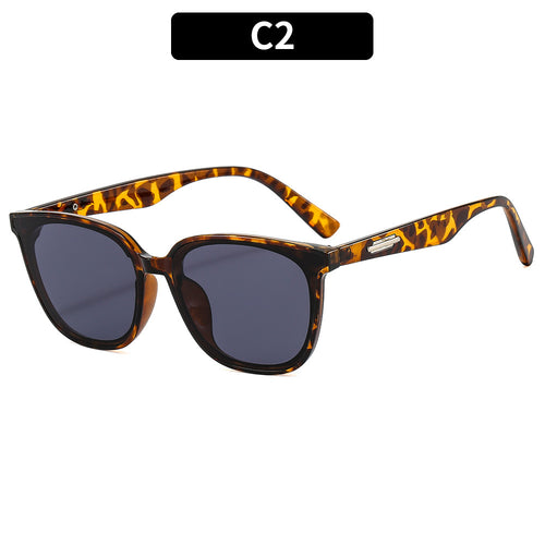 Elegante Übergroße Katzenaugen-Sonnenbrille