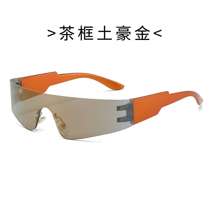 Damen Sportliche Sonnenbrille mit trendigem, winddichtem Design Karnz