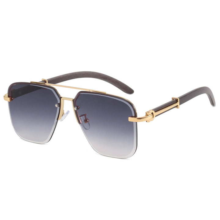 Damen Stilvolle Sonnenbrille im eleganten Metallrahmen Karnz