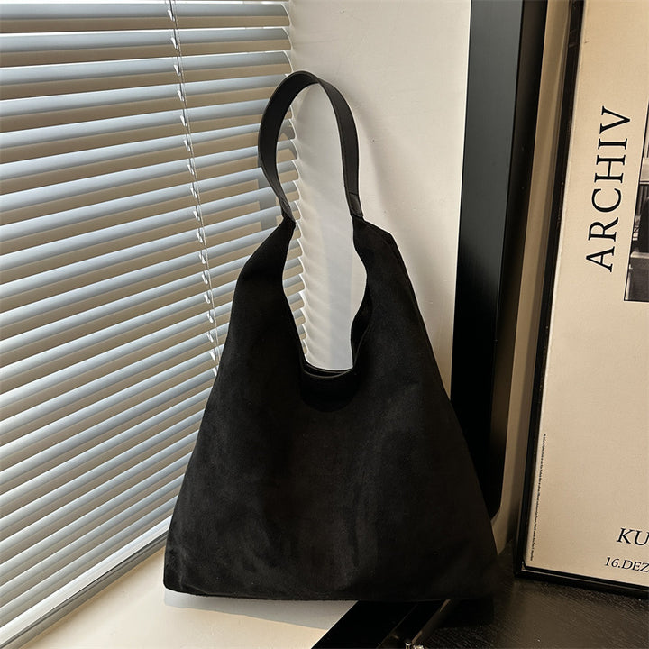 Wildleder Slouchy Hobo Bag Karnz