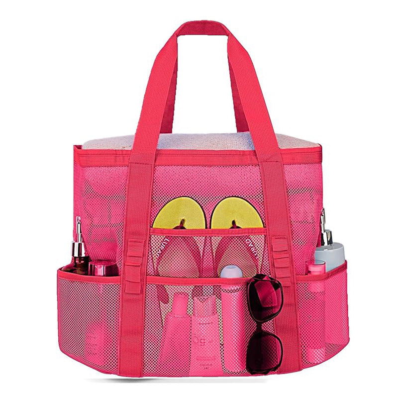 Praktische Strandtragetasche Aus Atmungsaktivem Netzmaterial Karnz