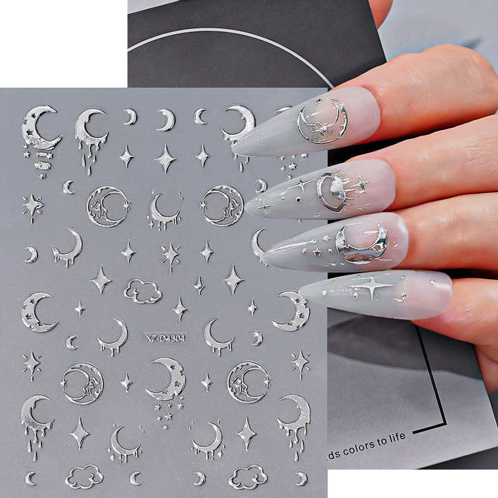 Nagelkunst Dekorative Folienaufkleber