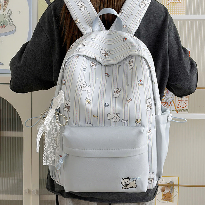 Niedlicher Illustrierter Charakterdesign Rucksack Karnz