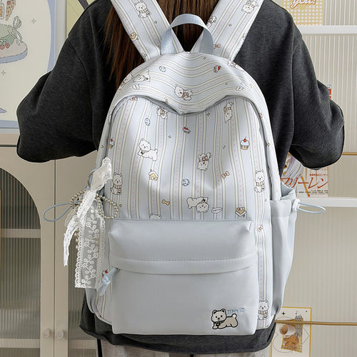 Niedlicher Illustrierter Charakterdesign Rucksack Karnz