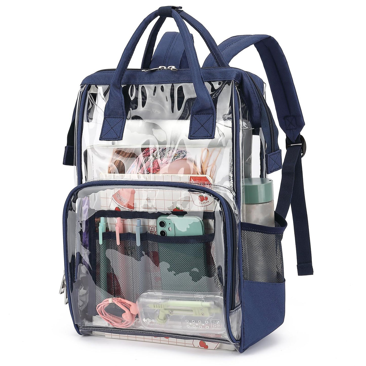 Unisex Transparenter Organizer-Rucksack Karnz