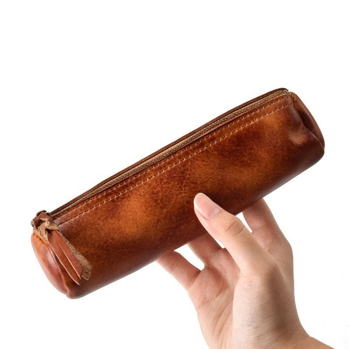 Stylisches Leder Stiftetui