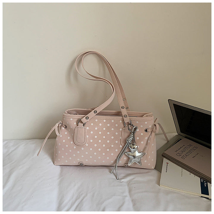 Trendige Punktemuster-Handtasche Karnz