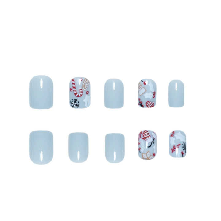 Festliche Nagelkunst-Wraps Karnz