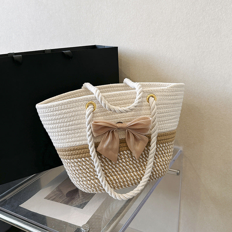 Stylische gewebte Tragetasche