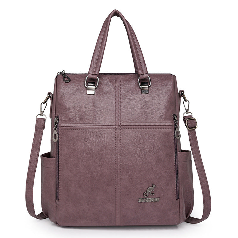 Multi-Funktionale Kunstleder-Handtasche Karnz
