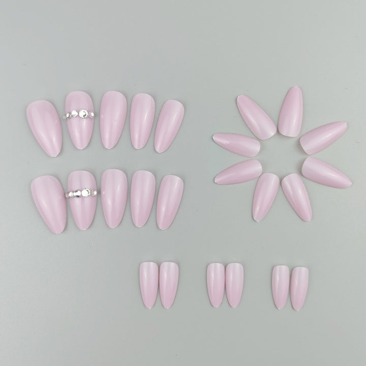 Elegante mandelförmige Nail Enhancements Karnz 1789915615