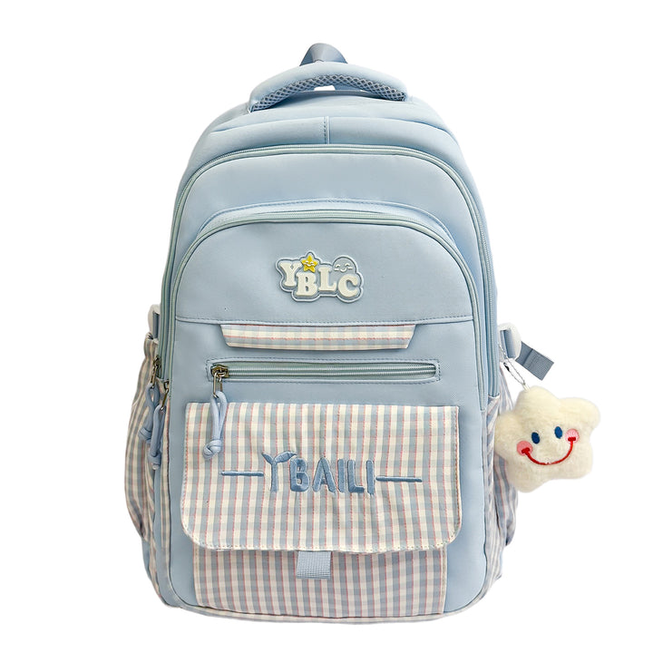 Stylische Karierte Rucksack Karnz
