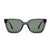 Damen modische Freizeit-Sonnenbrille mit künstlerischem Rahmen und UV-Schutz Karnz