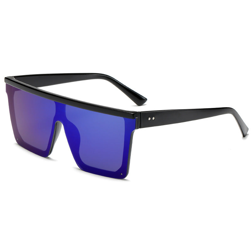Damen modische visuelle Sonnenbrille mit breitem Rahmen Karnz