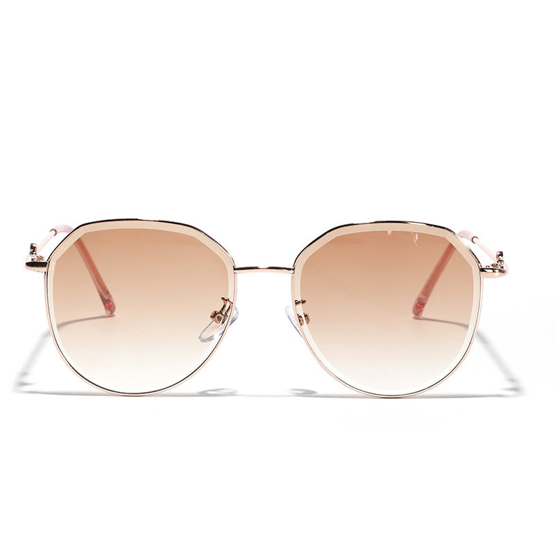 Damen geometrische Sonnenbrille im eleganten Design Karnz
