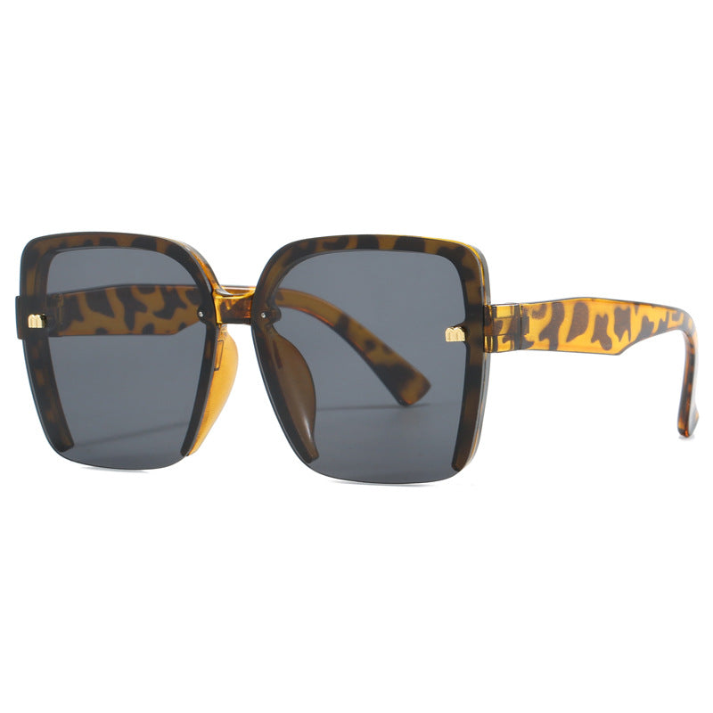Damen oversized Sonnenbrille mit stilvollem, modernem Rahmen Karnz