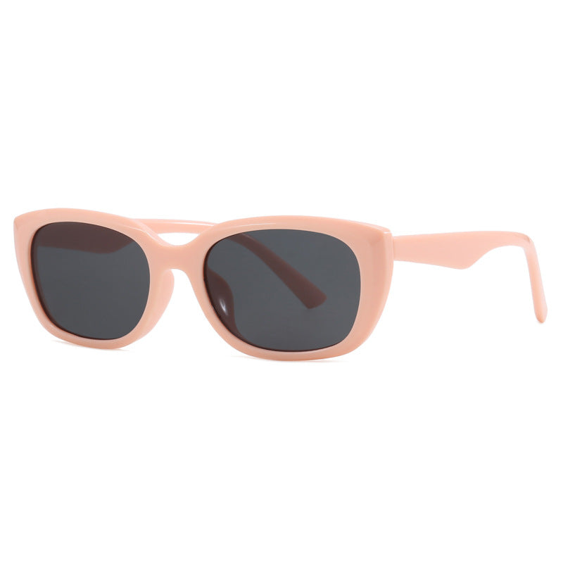 Damen trendige Cat-Eye Sonnenbrille im minimalistischen Design Karnz