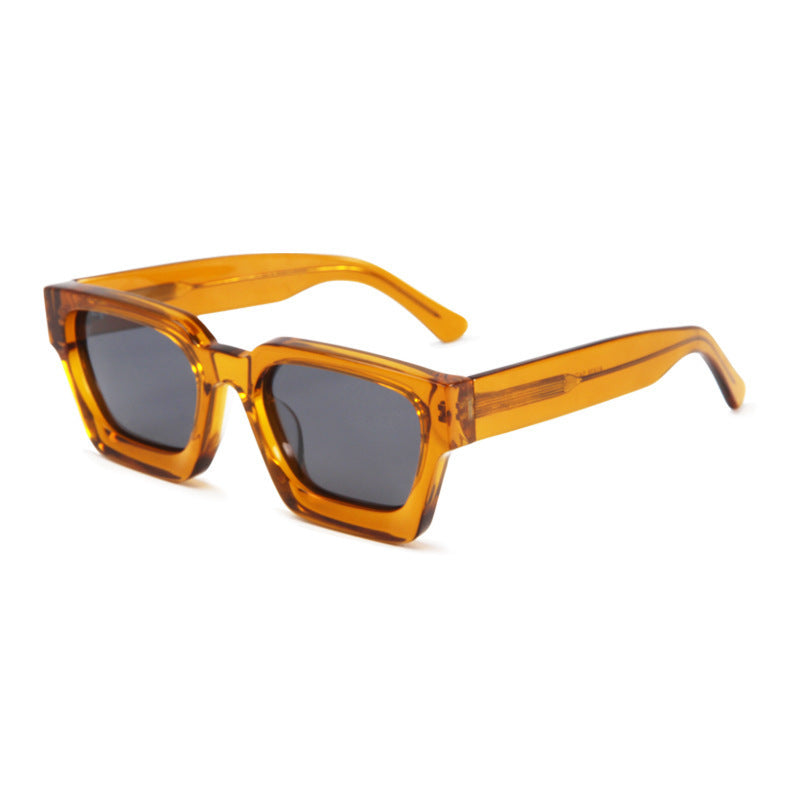 Damen Sonnenbrille mit quadratischem Rahmen und polarisierten Gläsern Karnz