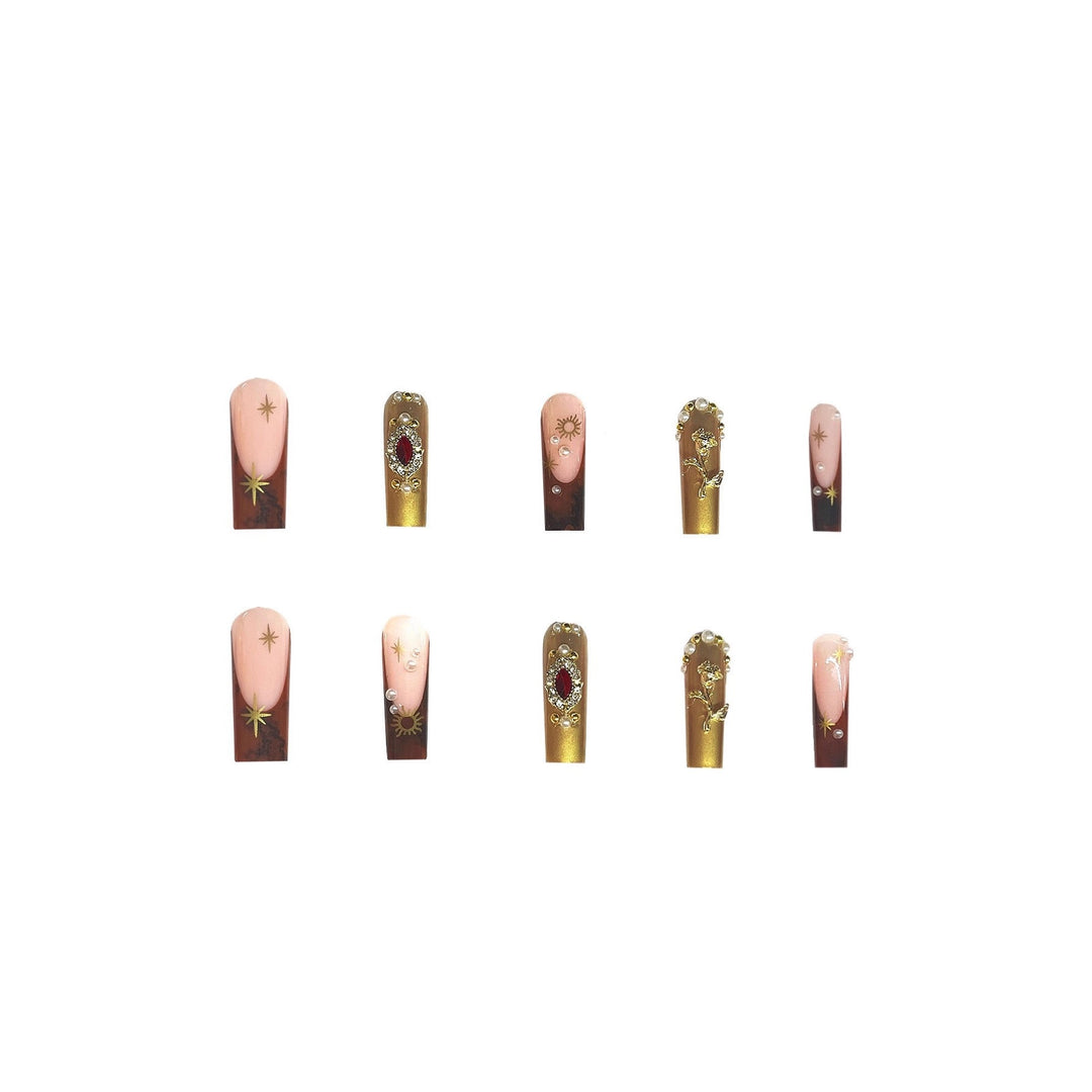 Glamouröse 3D Nagelkunst Tipps Karnz