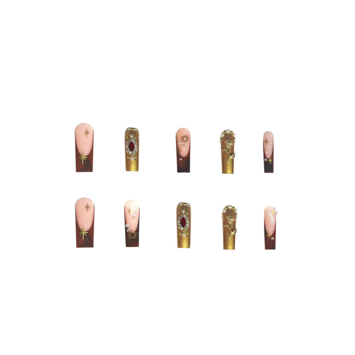 Glamouröse 3D Nagelkunst Tipps Karnz