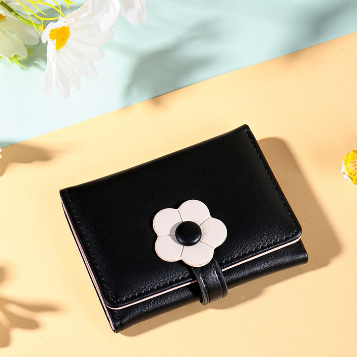 Charmante Florale Akzent Geldbörse