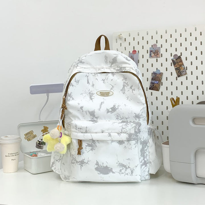 Marmoriertes Muster Rucksack