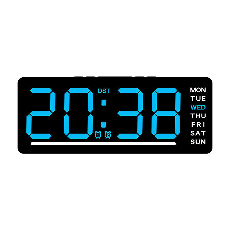 Digitaler Led Wecker mit Großem, Klaren Display und Mehreren Alarmfunktionen Karnz