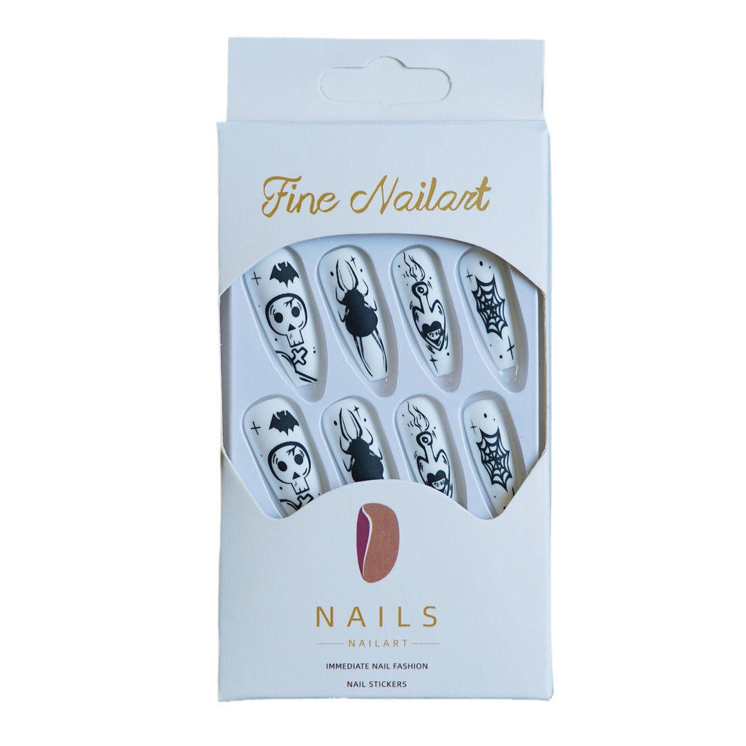 Halloween-Themen Press-On Nagelset Karnz