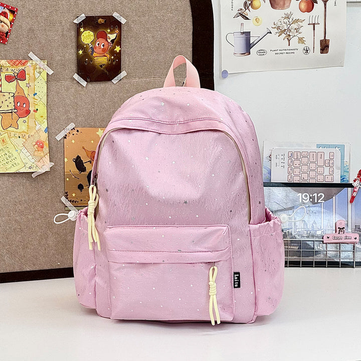 Stylische Multi-Taschen Freizeit-Rucksack mit niedlichen Akzenten Karnz