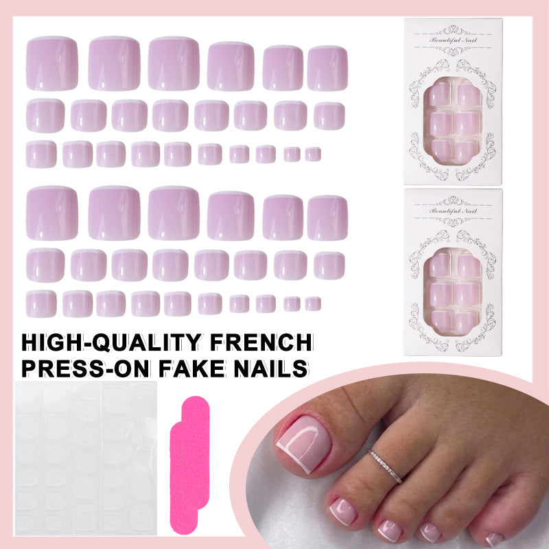 Premium French Press-On Nail Set Karnz