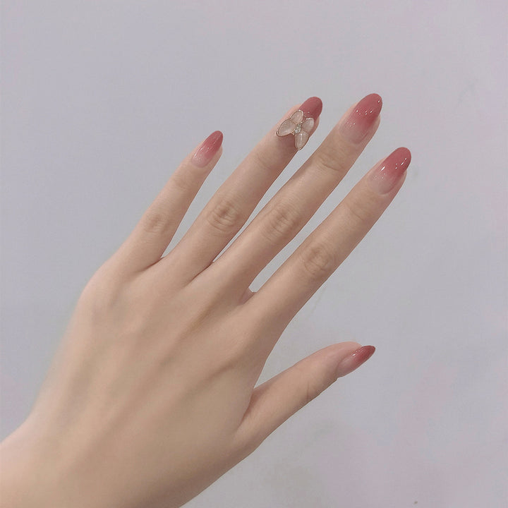 Festliche Nagelkunst Press-Ons Karnz