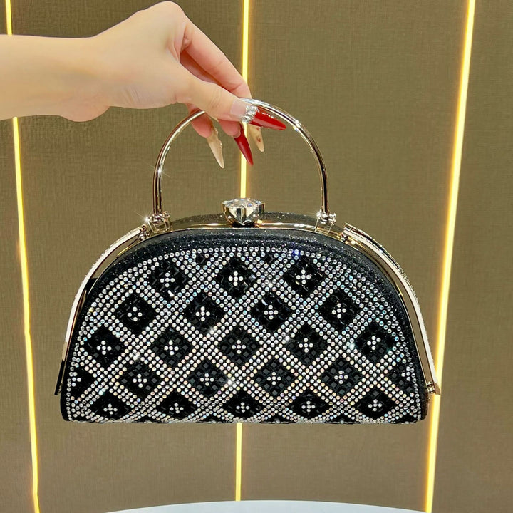 Vintage Inspirierte Bejeweled Abend-Handtasche