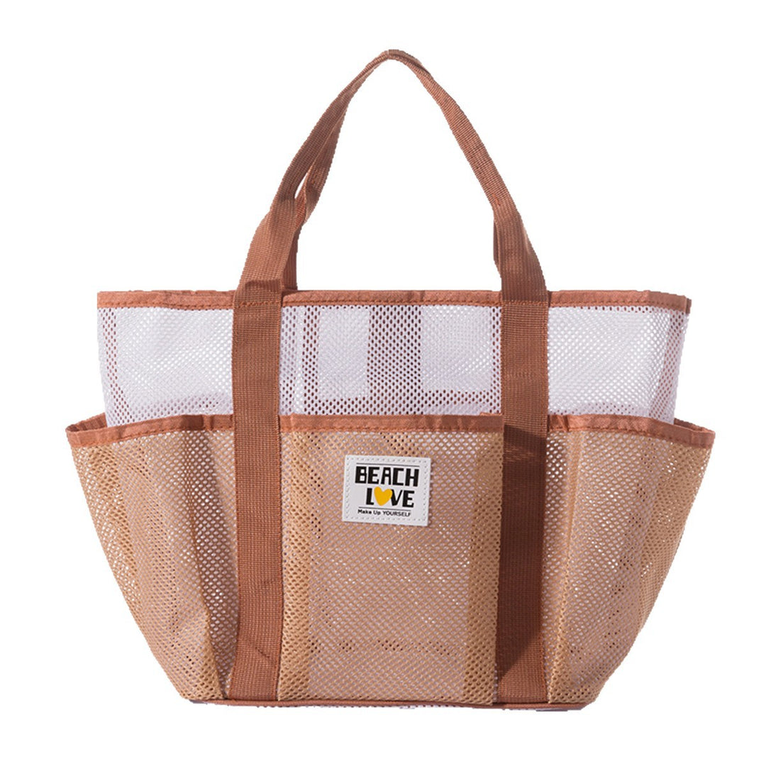 Geräumige Mesh Strandtasche