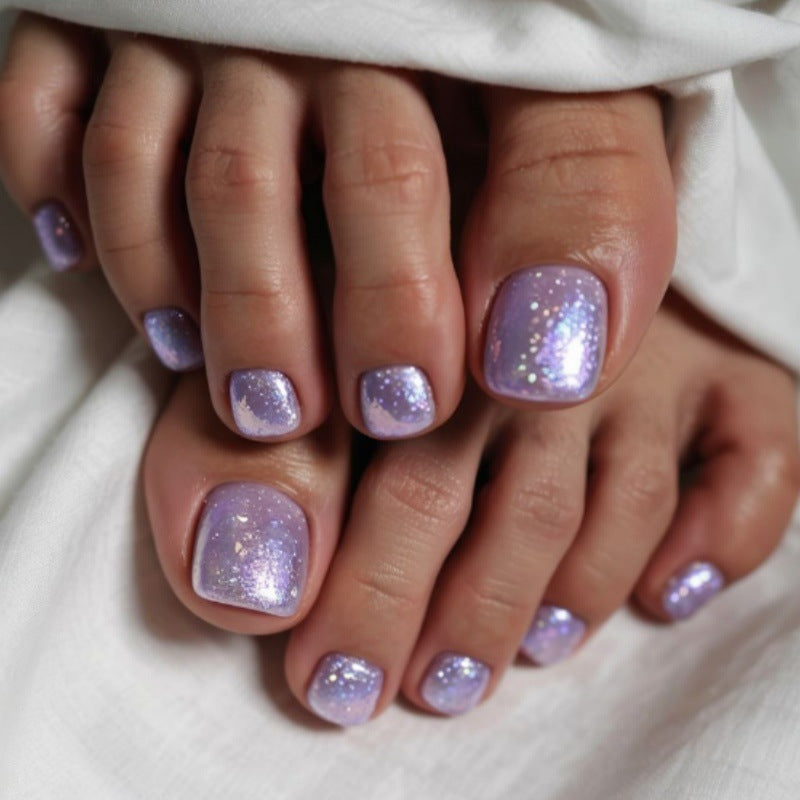 Glimmering Press-On Nail Set Karnz