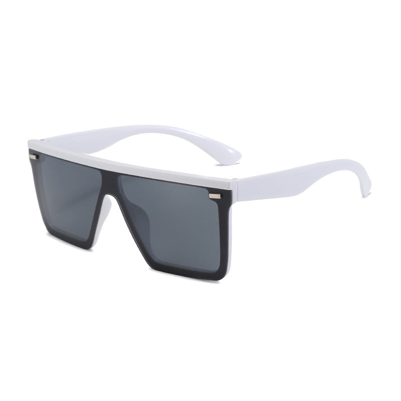 Damen Sportliche Oversized-Sonnenbrille mit modernem Rahmen Karnz