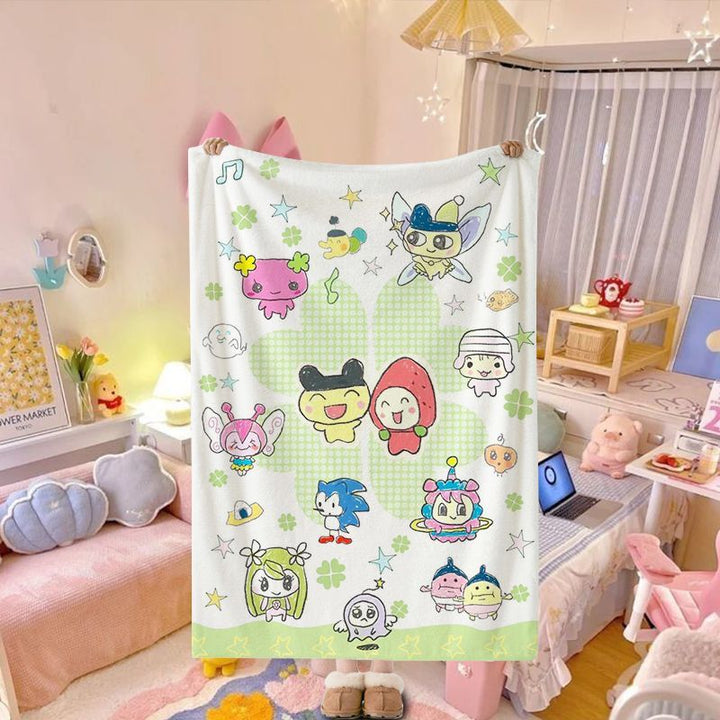 Cartoon-Themen Kuscheldecke