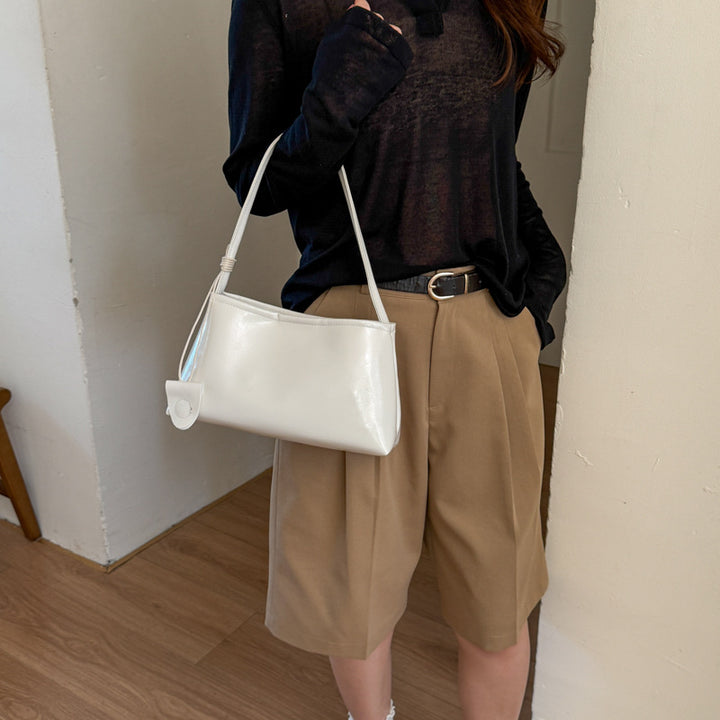 Stylische Leder Tragetasche