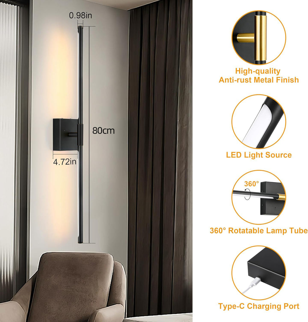 Drehbare LED-Wandleuchte