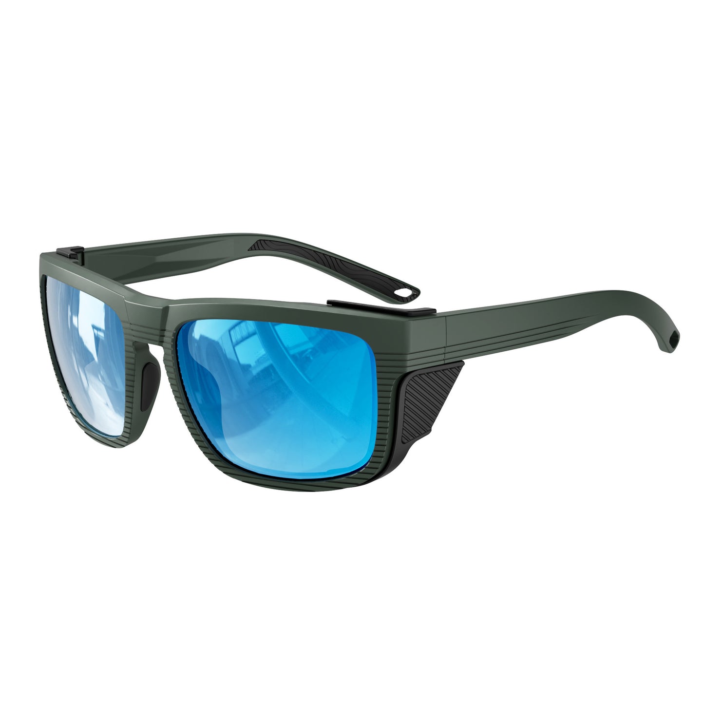 Damen Sportsonnenbrille mit UV-Schutz und rutschfestem Rahmen Karnz