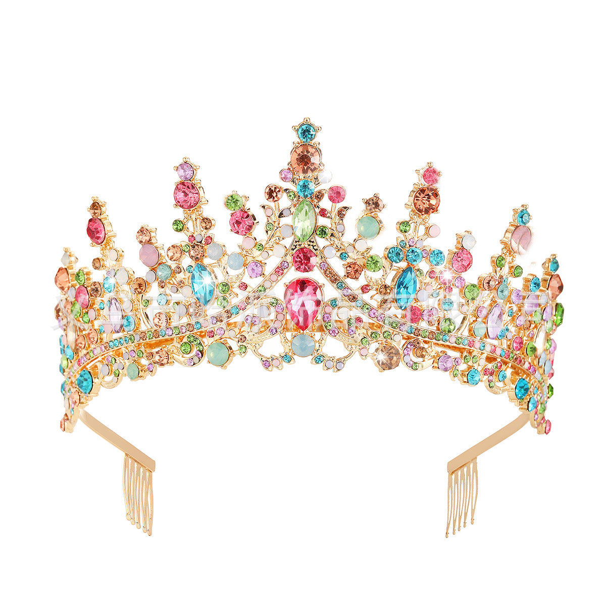 Damen Verzierte Tiara Karnz