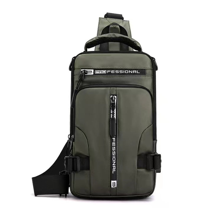 Kompakte Multi-Taschen Sling-Rucksack Karnz
