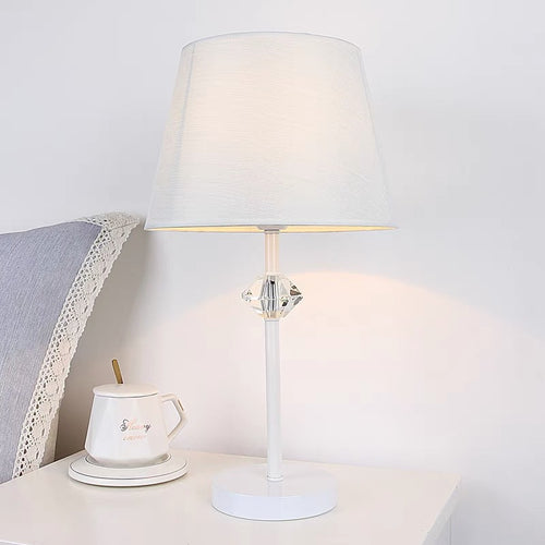 Elegante Kristall Akzent Tischlampe