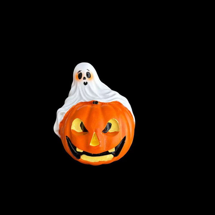 Lustige Halloween Kürbisfigur Karnz