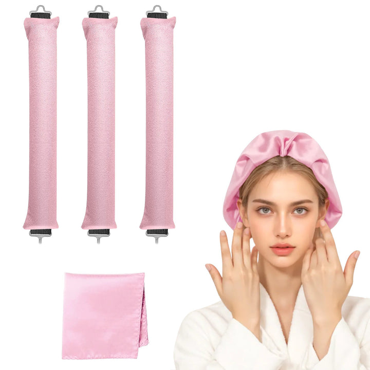 Hitzefreies Lockenstab-Set