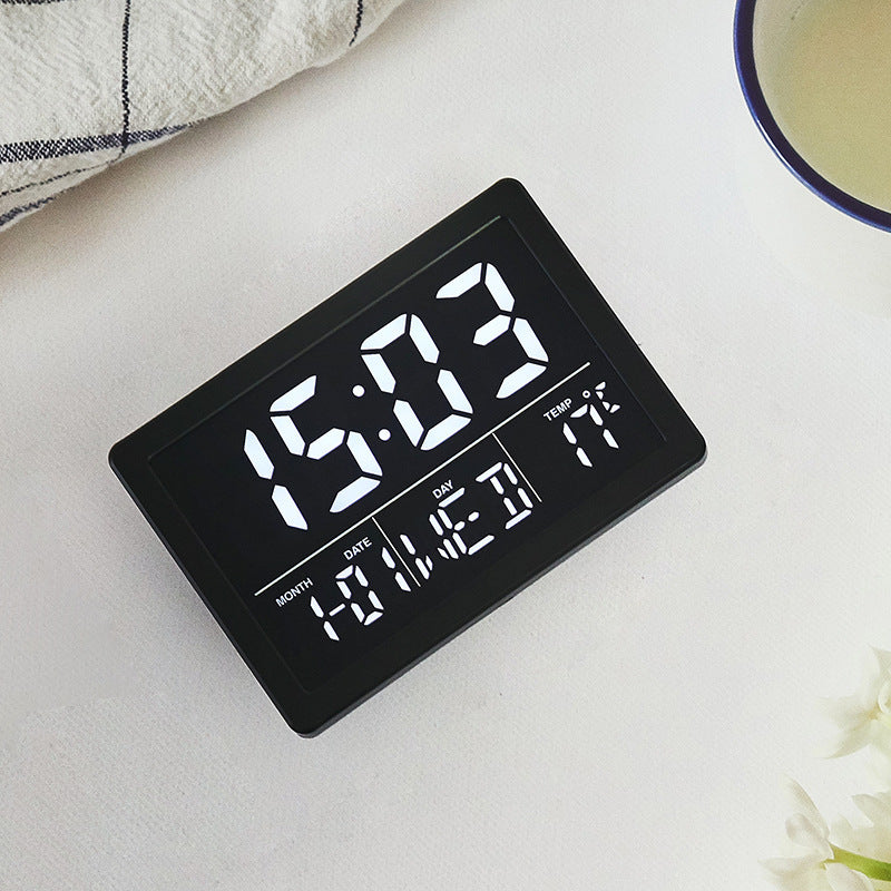 Digitaler Multifunktionaler Wecker mit Temperatur- und Datumsanzeige Karnz