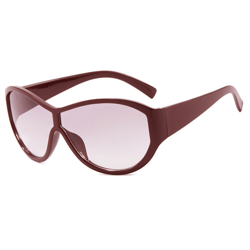 Damen Sportliche Sonnenbrille mit ergonomischem Design und UV-Schutz Karnz