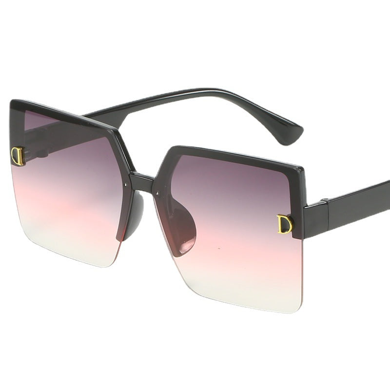 Damen Oversized-Sonnenbrille mit hochwertigem Farbverlauf Karnz